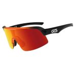 GAFAS GES OMEGA LENTE ROJO-AMARILLO/MONTURA NEGRO-NARANJA